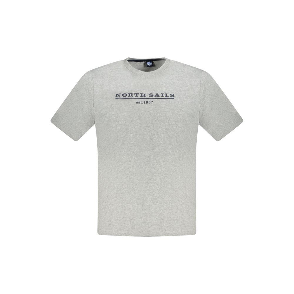 T-shirt homme en coton marron North Sails