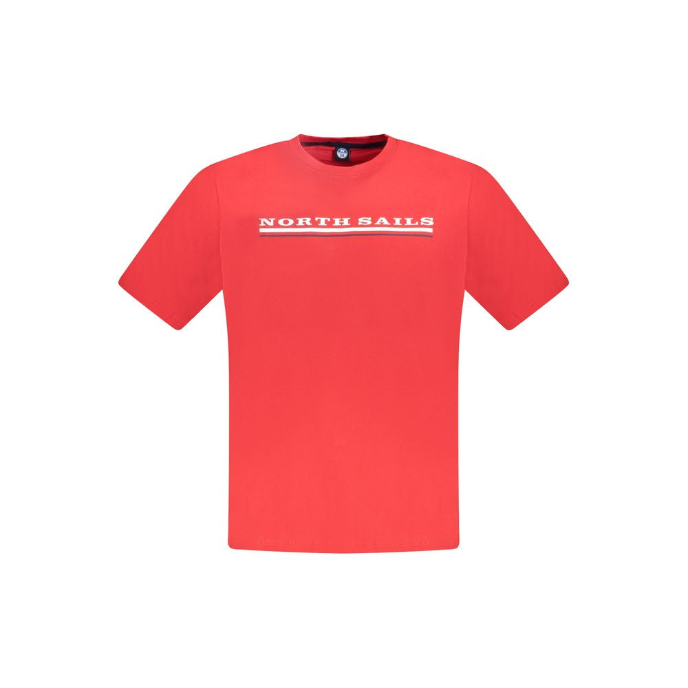 T-shirt homme en coton rouge North Sails