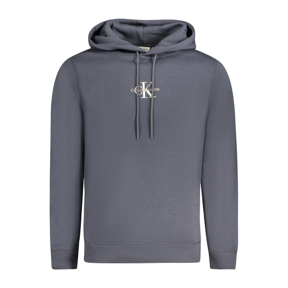 Pull en coton bleu Calvin Klein pour homme