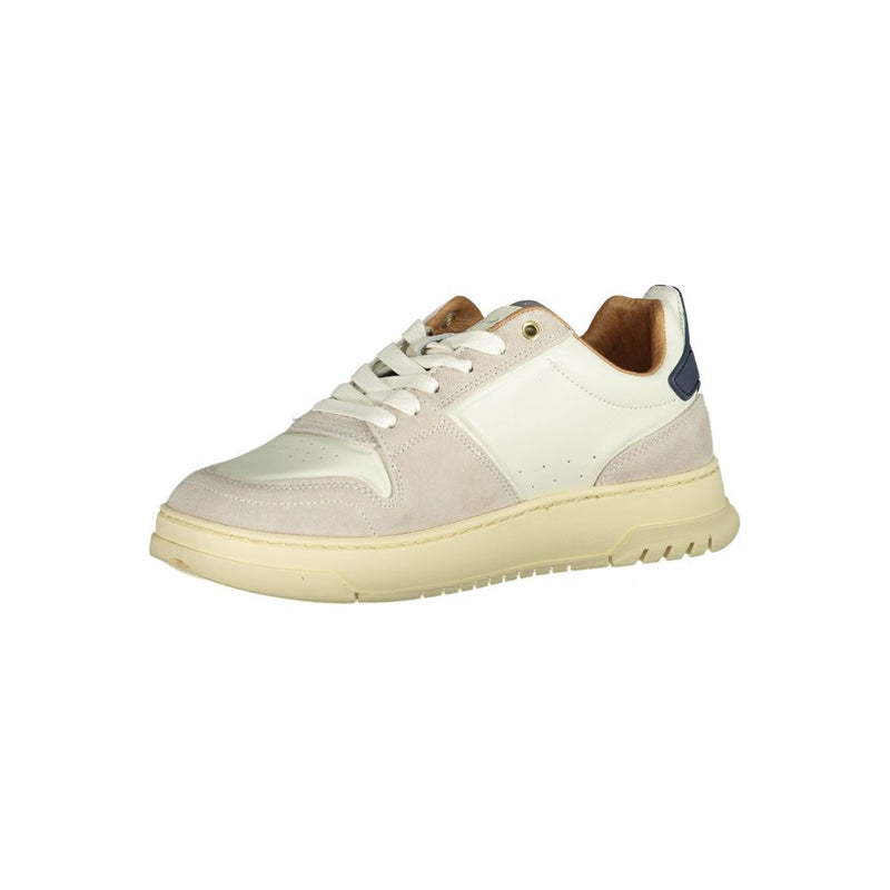 Blauer White Polyethylene Men Sneaker - Stylish Comfort