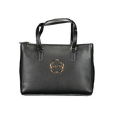 Mario Valentino Black Polyethylene Handbag for Women - Chic & Functional