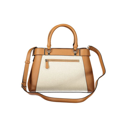Sac à main Guess Jeans en coton marron pour femme