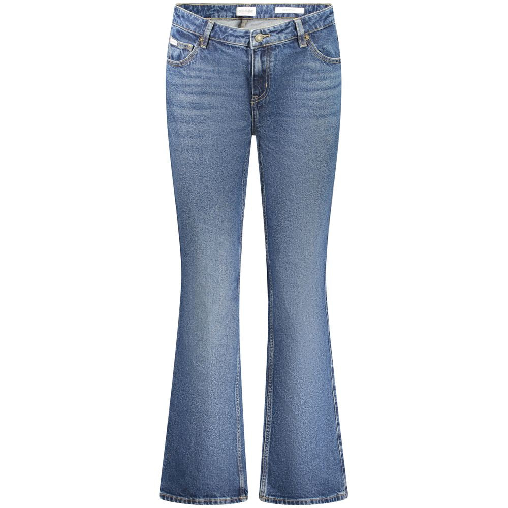 Guess Jeans Blue Cotton Bootcut Denim Jeans for Women
