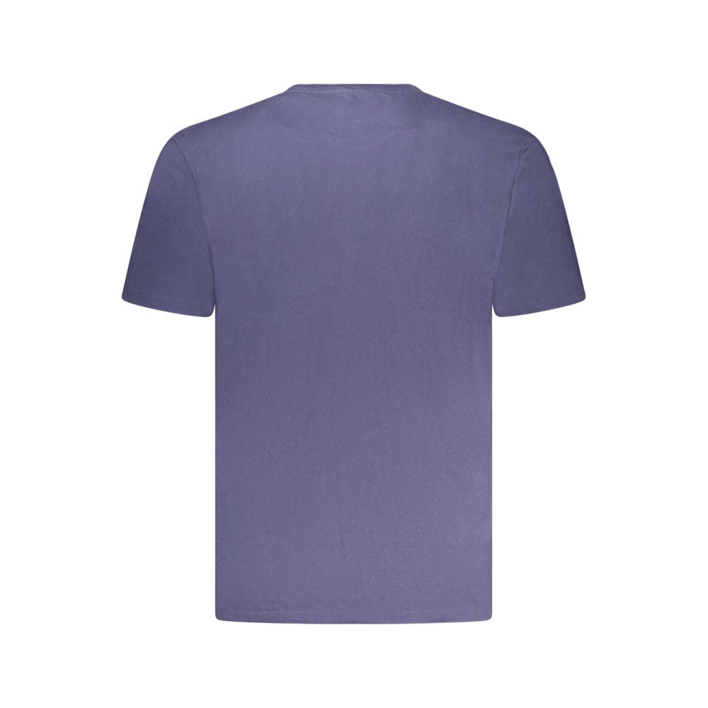 T-shirt en coton bleu Wrangler