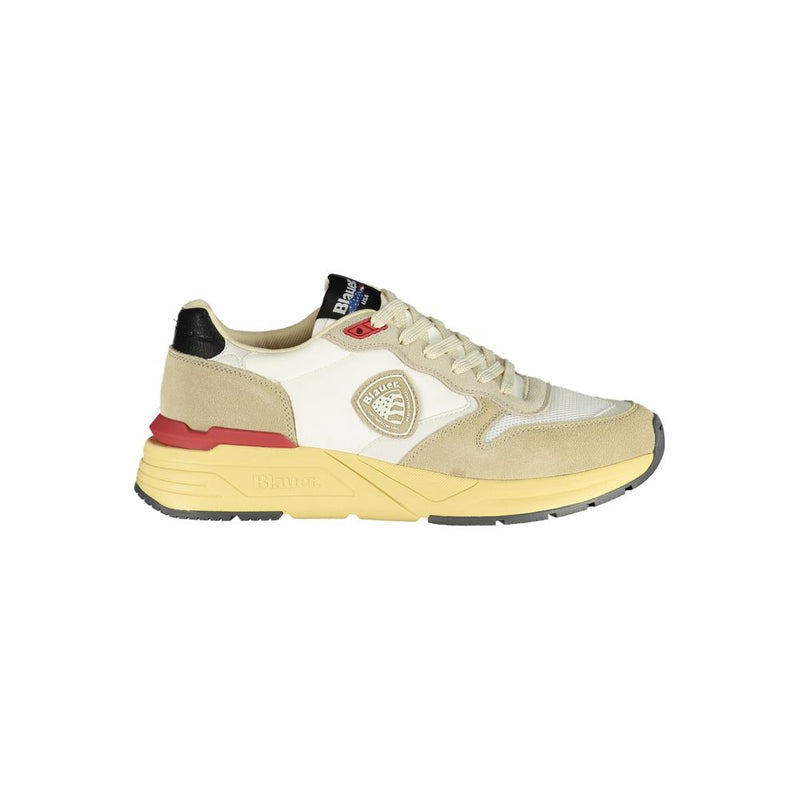 Sneakers Blauer Beige en Polyester pour Hommes - Alliant Style et Confort