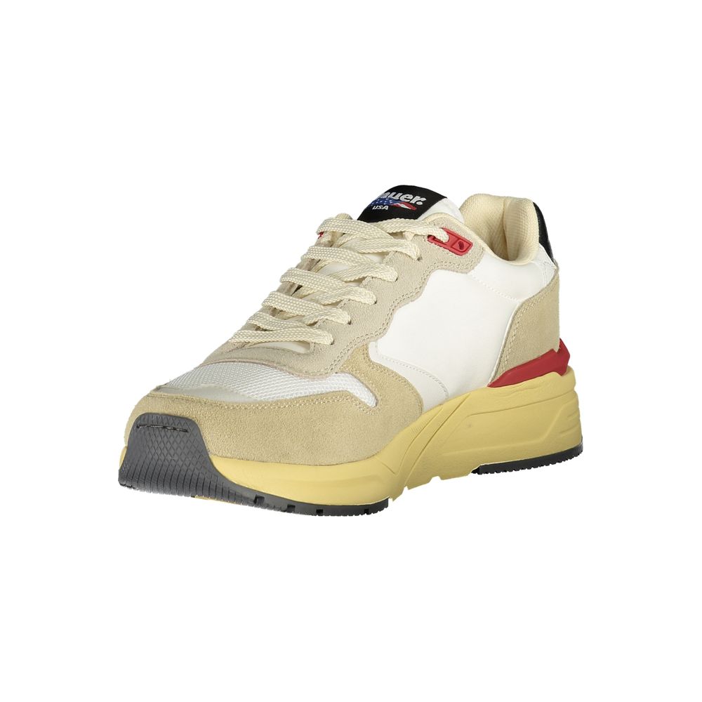 Sneakers Blauer Beige en Polyester pour Hommes - Alliant Style et Confort