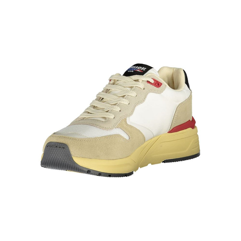 Sneakers Blauer Beige en Polyester pour Hommes - Alliant Style et Confort