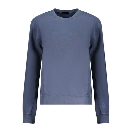 North Sails Blue Cotton Women Sweater - Casual Chic Style