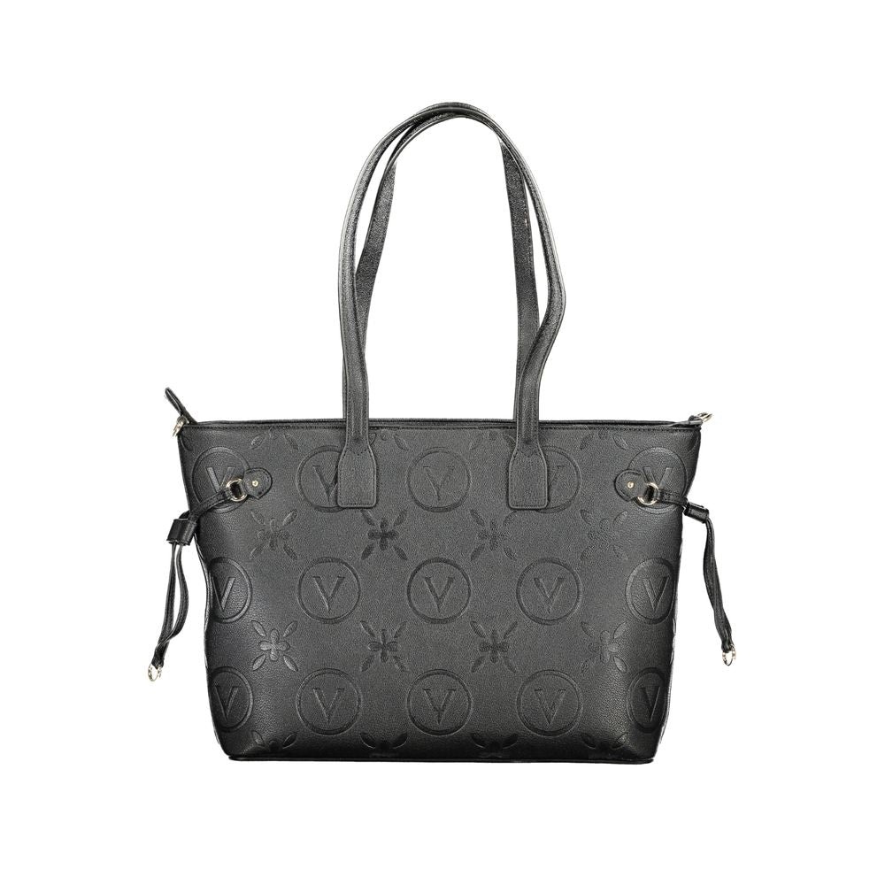 Mario Valentino Black Polyethylene Handbag - Stylish & Versatile