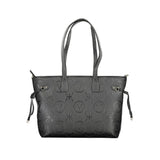 Mario Valentino Black Polyethylene Handbag - Stylish & Versatile
