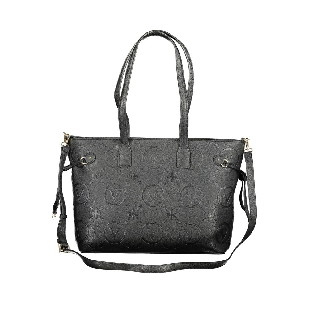Mario Valentino Black Polyethylene Handbag - Stylish & Versatile