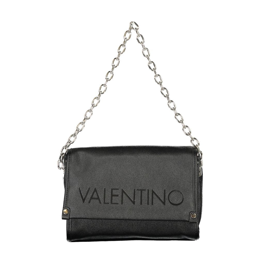 Mario Valentino Black Polyethylene Handbag - Stylish & Sustainable
