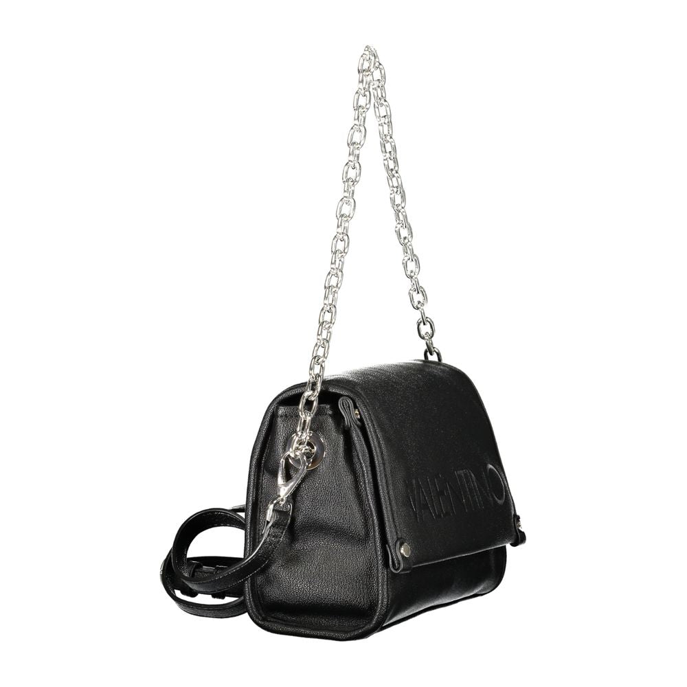 Mario Valentino Black Polyethylene Handbag - Stylish & Sustainable