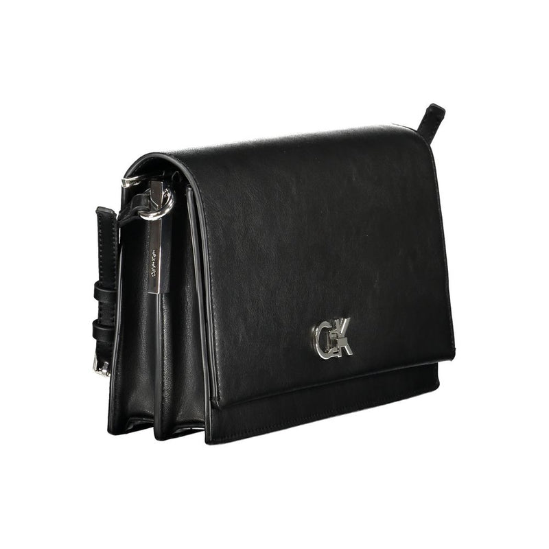 Calvin Klein Black Polyester Women Handbag - Sustainable Luxury