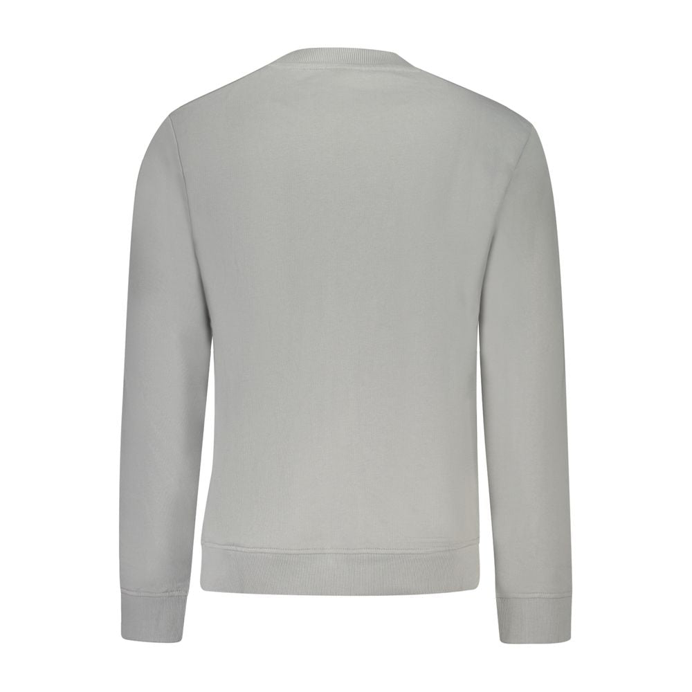 Napapijri Gray Cotton Men Sweater