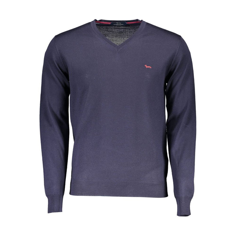 Harmont &amp; Blaine Blauwe Wollen Heren Sweater