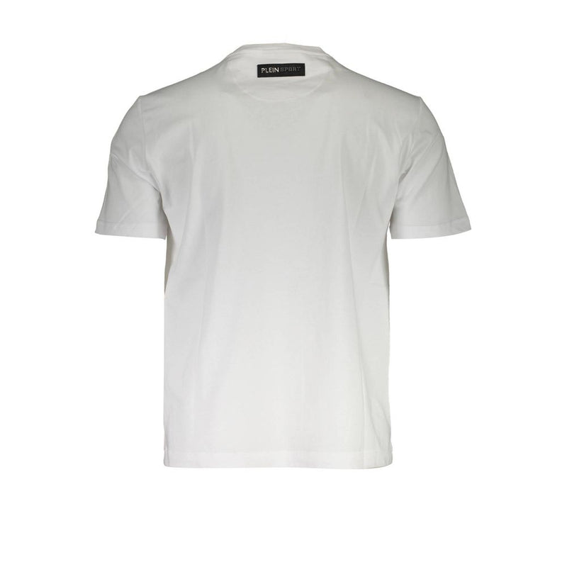 Plein Sport wit katoenen heren T-shirt