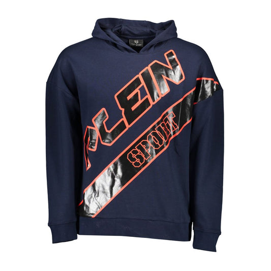 Plein Sport Blauwe Katoenen Heren Sweater