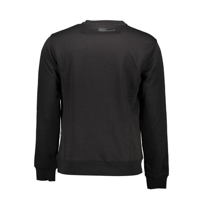 Pull en coton noir pour homme Plein Sport