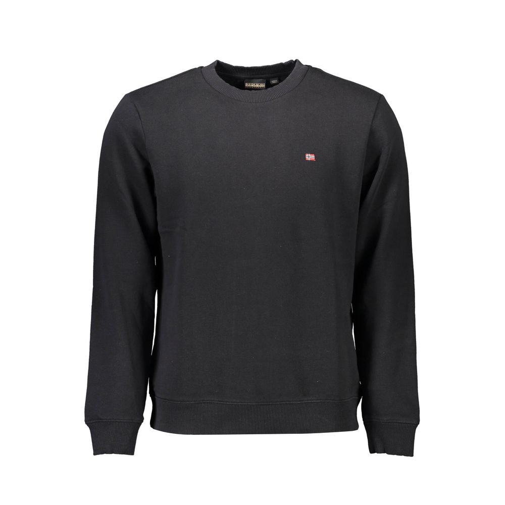 Pull en coton noir pour homme Napapijri