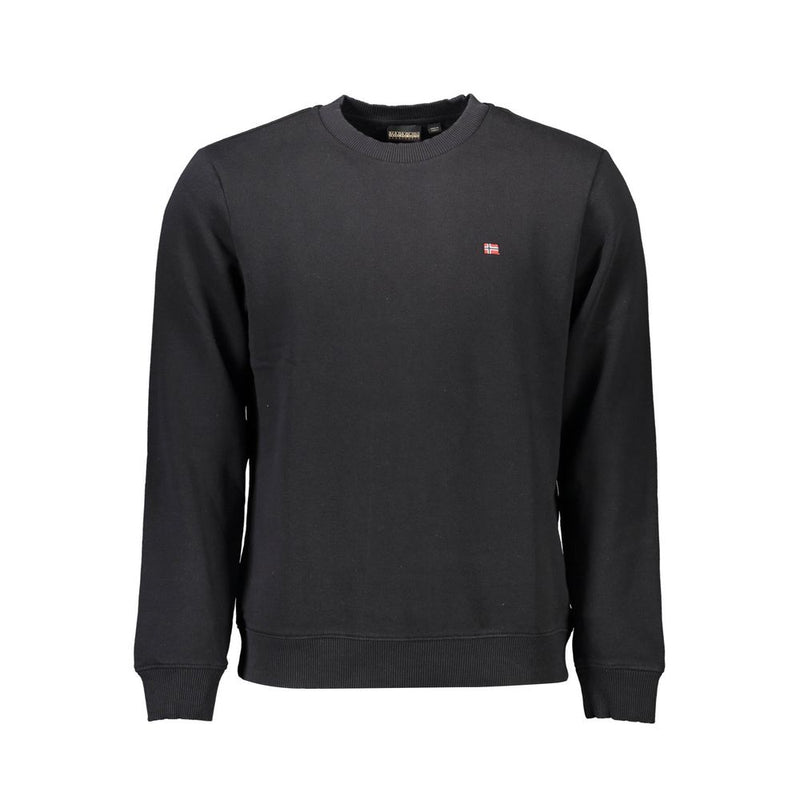 Pull en coton noir pour homme Napapijri