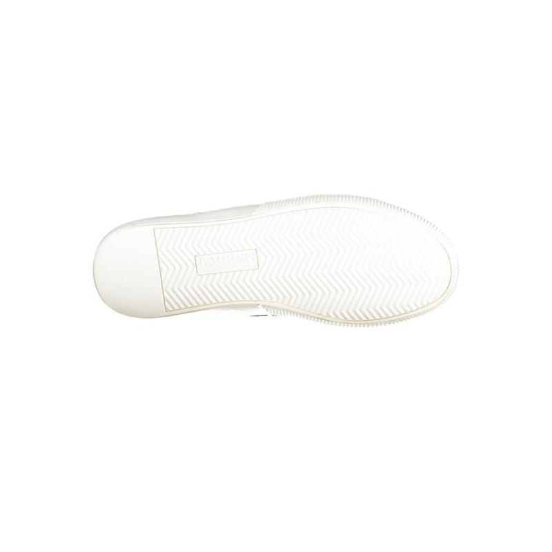 Ralph Lauren Blue Leather Women Sneaker - Style and Comfort Combined