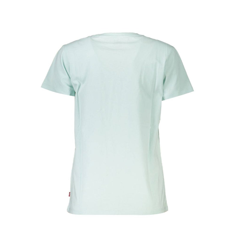 Levi's T-Shirt Femme Bleu en Coton - Chic Intemporel