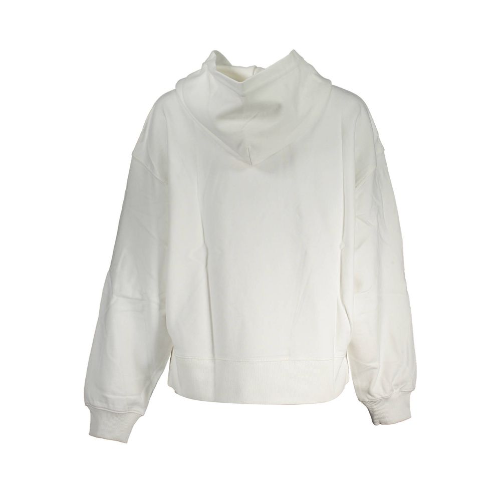 Calvin Klein White Cotton Women Sweater - Sustainable Fashion