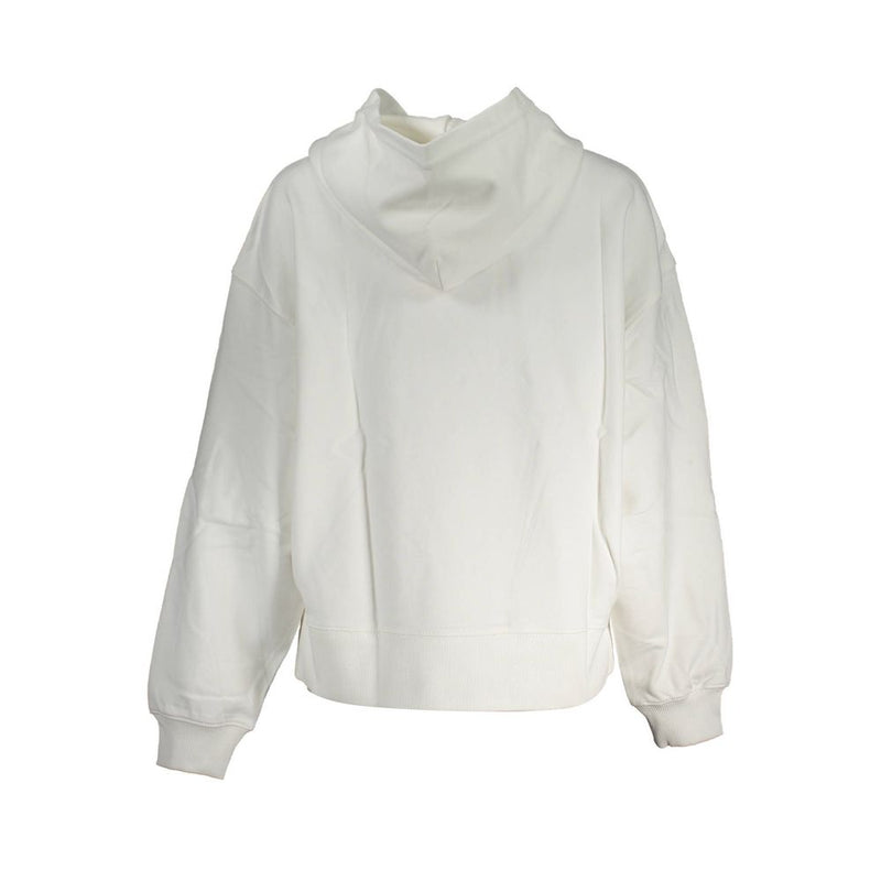 Calvin Klein White Cotton Women Sweater - Sustainable Fashion