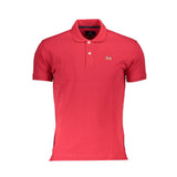 Polo La Martina en coton rouge pour homme