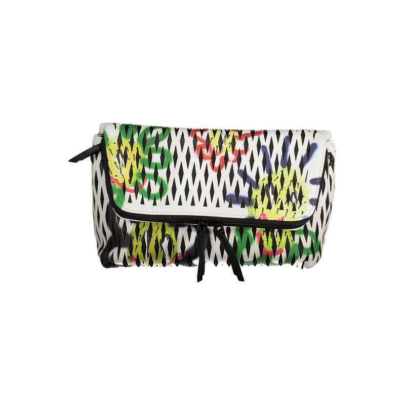 Desigual White Polyethylene Handbag - Stylish & Versatile