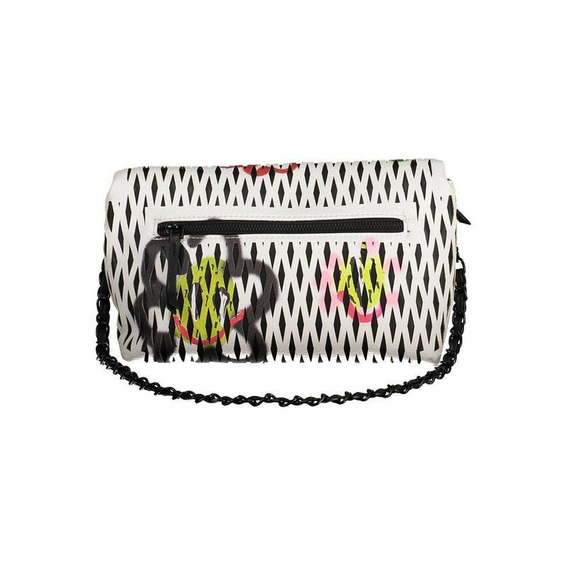Desigual White Polyethylene Handbag - Stylish & Versatile