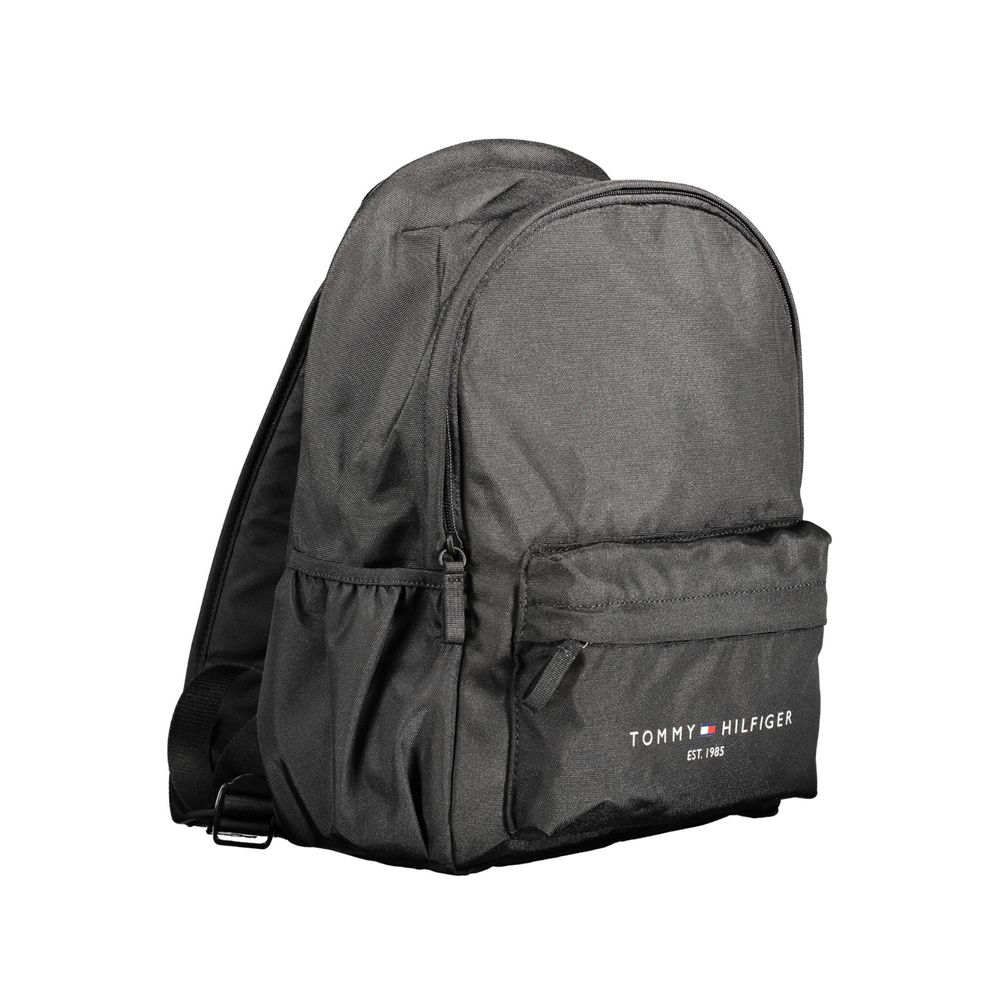 Tommy Hilfiger Zwarte Polyester Heren Rugzak