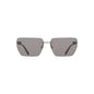 Lunettes de soleil pour homme Calvin Klein, métal gris