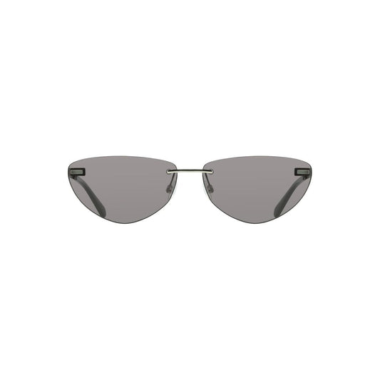 Calvin Klein Black Metal Dames Zonnebril