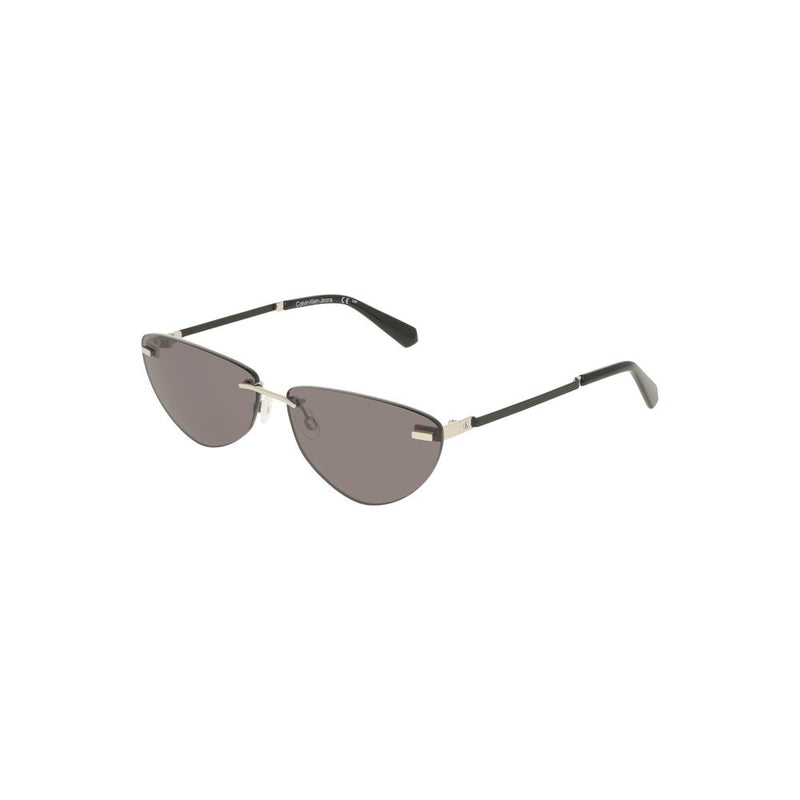 Lunettes de soleil femmes Calvin Klein Black Metal