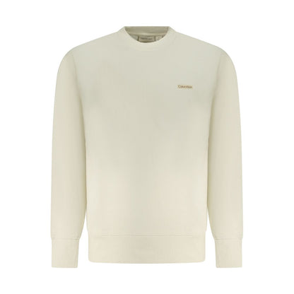 Calvin Klein beige katoenen herensweater