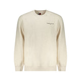 Pull en coton beige Tommy Hilfiger pour homme