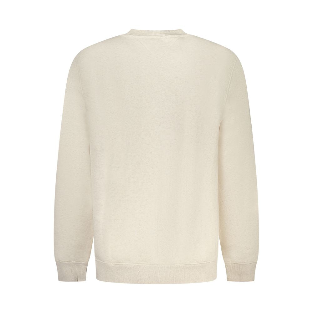 Pull en coton beige Tommy Hilfiger pour homme