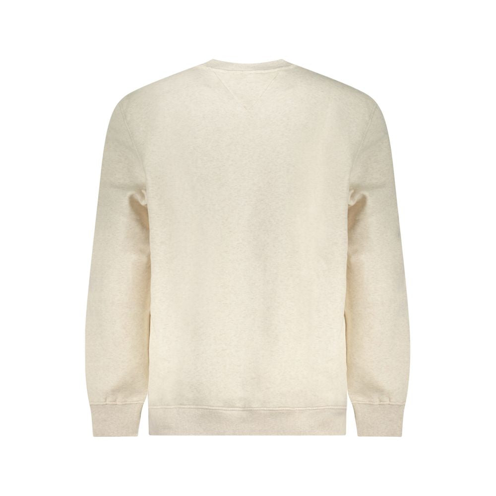 Pull en coton beige Tommy Hilfiger pour homme
