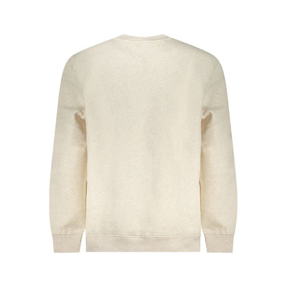 Tommy Hilfiger beige katoenen herensweater