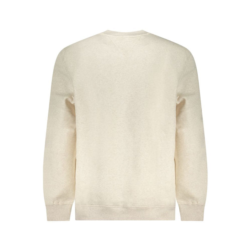 Tommy Hilfiger beige katoenen herensweater