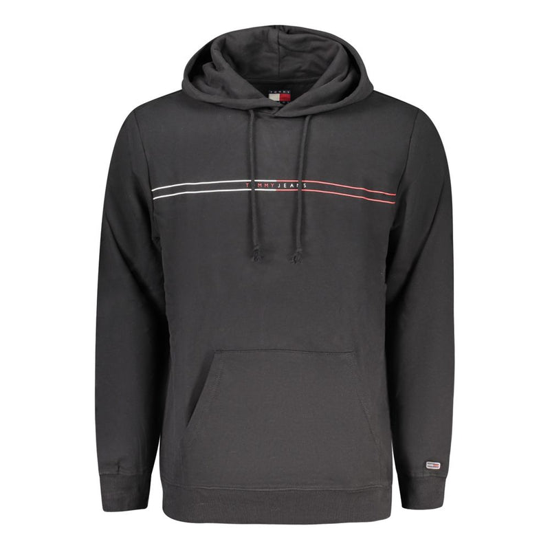 Tommy Hilfiger « Sweat à Capuche Homme en Coton Noir »