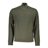 Pull en tissu vert Napapijri pour homme