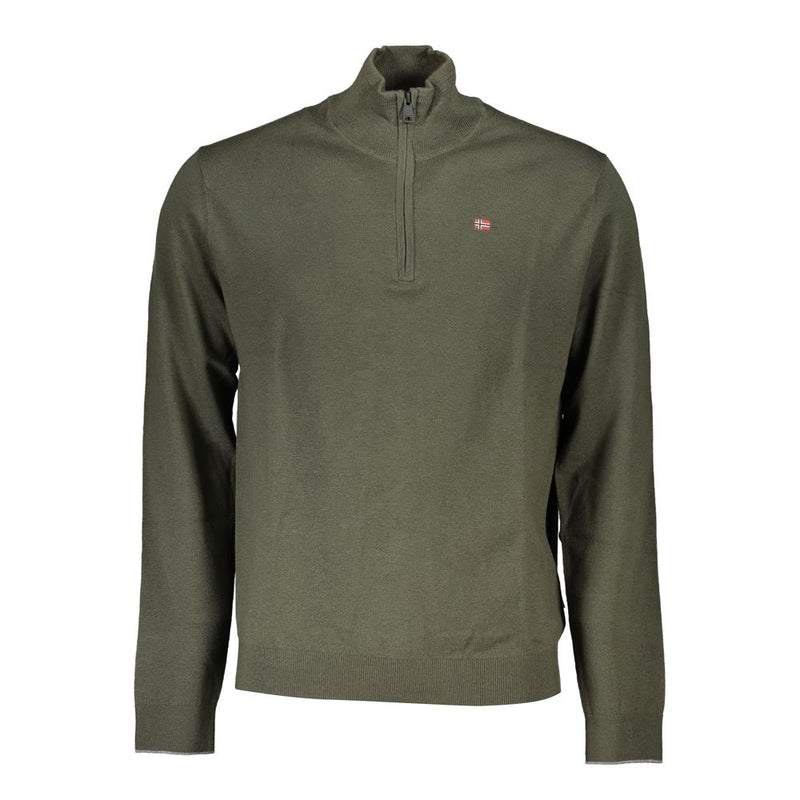 Pull en tissu vert Napapijri pour homme