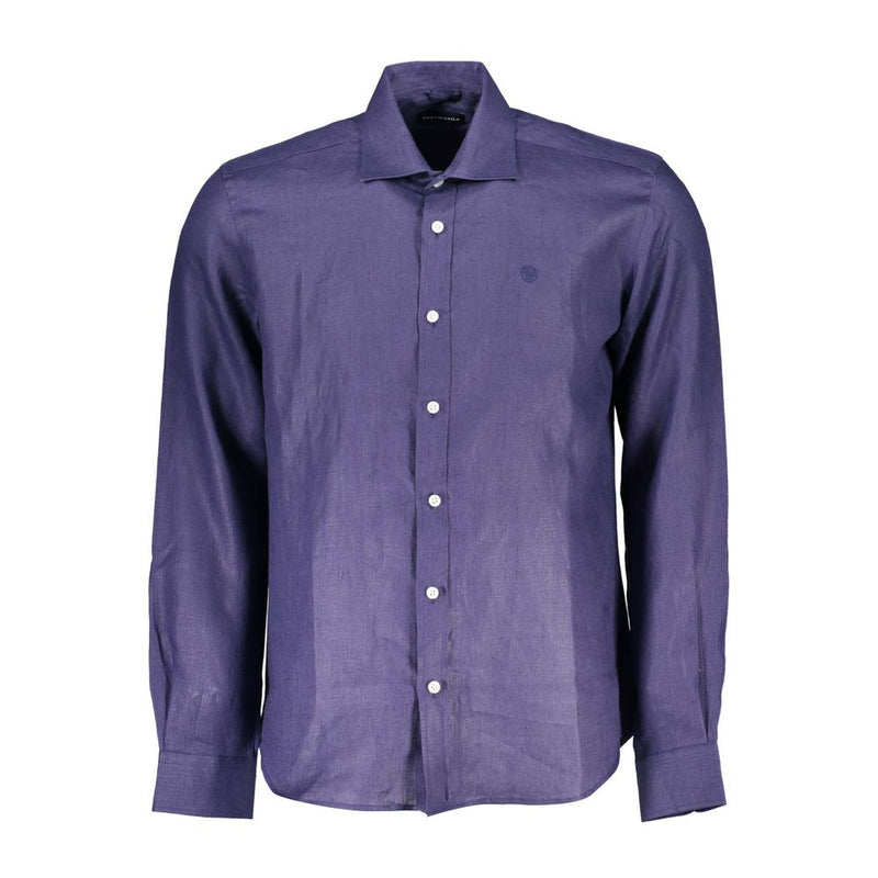Chemise en lin bleu pour homme North Sails