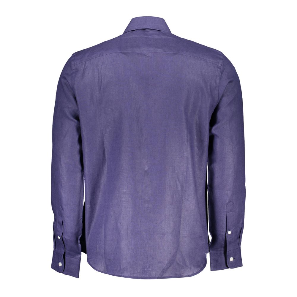 Chemise en lin bleu pour homme North Sails
