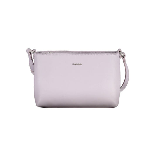 Sac à main en polyester violet Calvin Klein