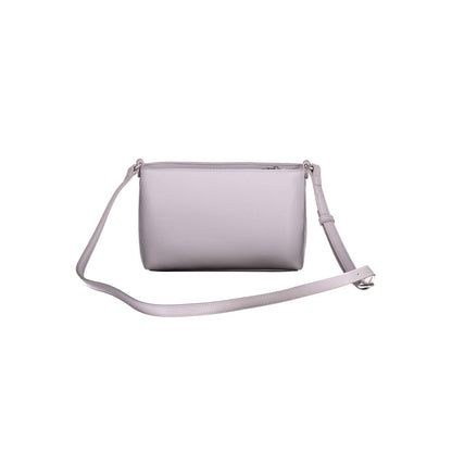 Sac à main en polyester violet Calvin Klein
