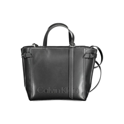 Sac à main Calvin Klein en polyester noir pour femme
